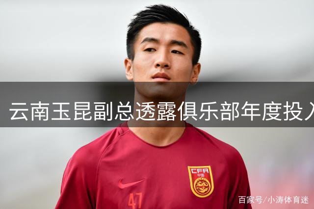 云南玉昆副总透露俱乐部年度投入将突破2亿元